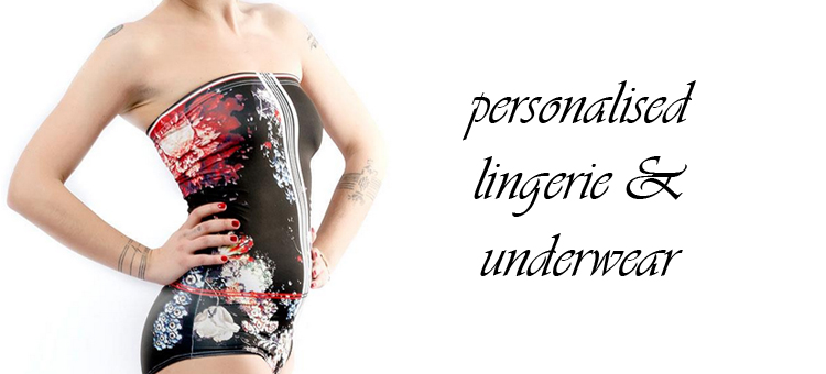 personalised lingerie and underwear