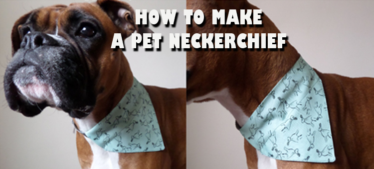 DOG NECKERCHIEF BANNER