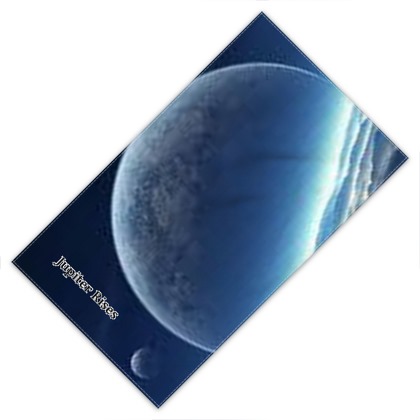 Jupiter rises planet design towel