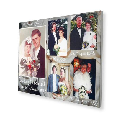 photo montage wedding photos canvas wall art