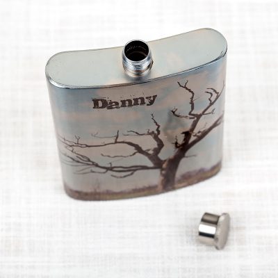 personalised hip flask