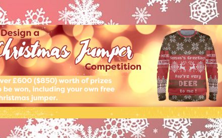 christmas jumper design competition banner