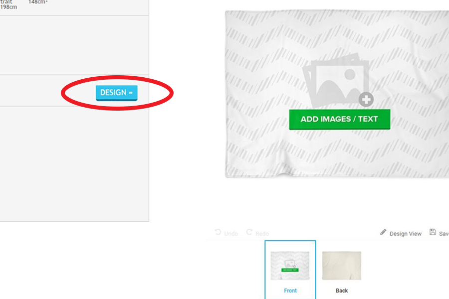 design a photo blanket with facebook photos
