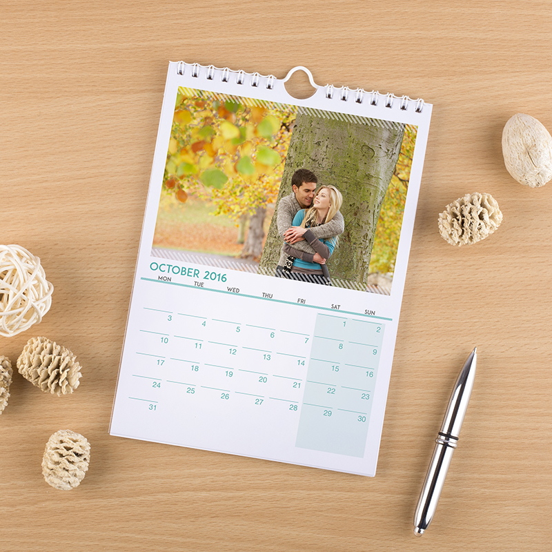 personalised photo calendar