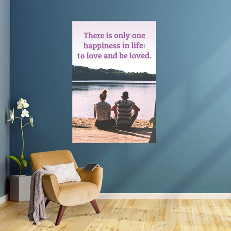 romantic soppy love quotes poster 