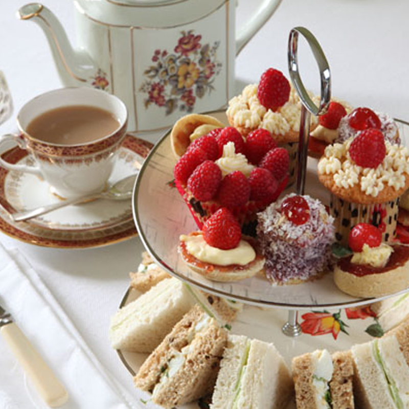 classic afternoon tea at home