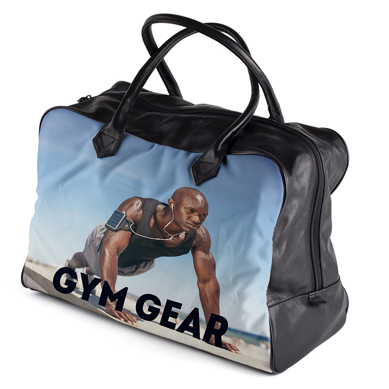 personalised gym bag holdall