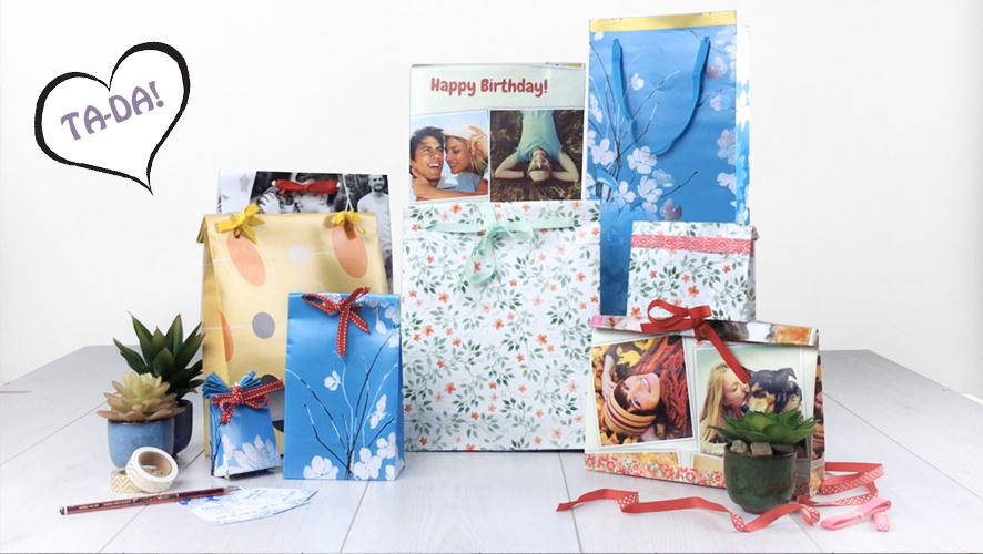 How to Make a Gift Bag from Wrapping Paper