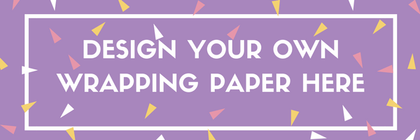 design your own wrapping paper here 