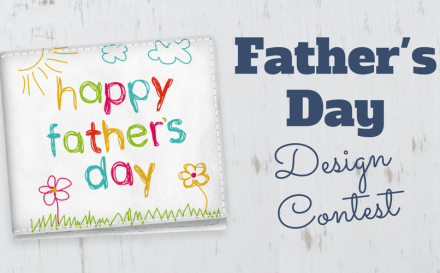 Father's Day design contest blog header