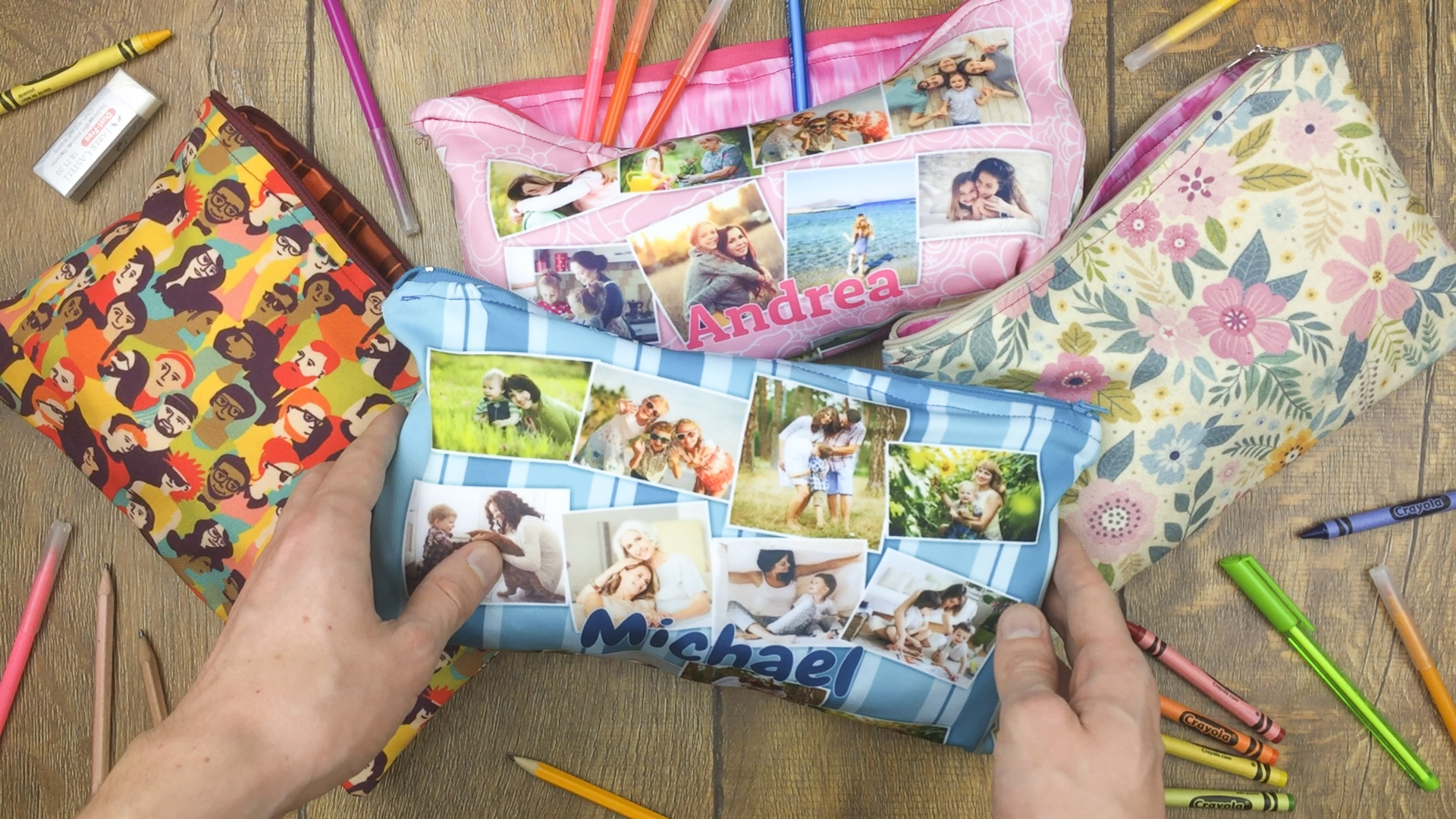 How to Make a Pencil Case using Fabric Sewing Projects 2