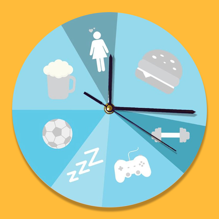 boyfriend funny clock design