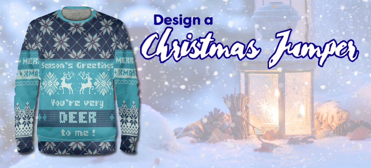 design your own christmas jumper