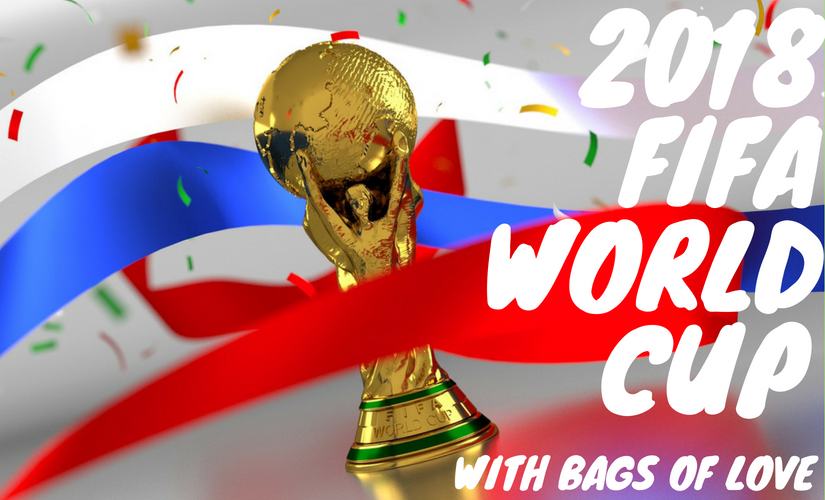 2018 fifa world cup with bags of love