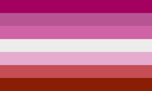 lesbian pride flag