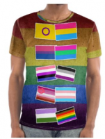 pride 2018 flag of flags tee