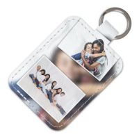 Photo collage keyring