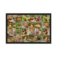 photo collage ideas 16 photo doormat