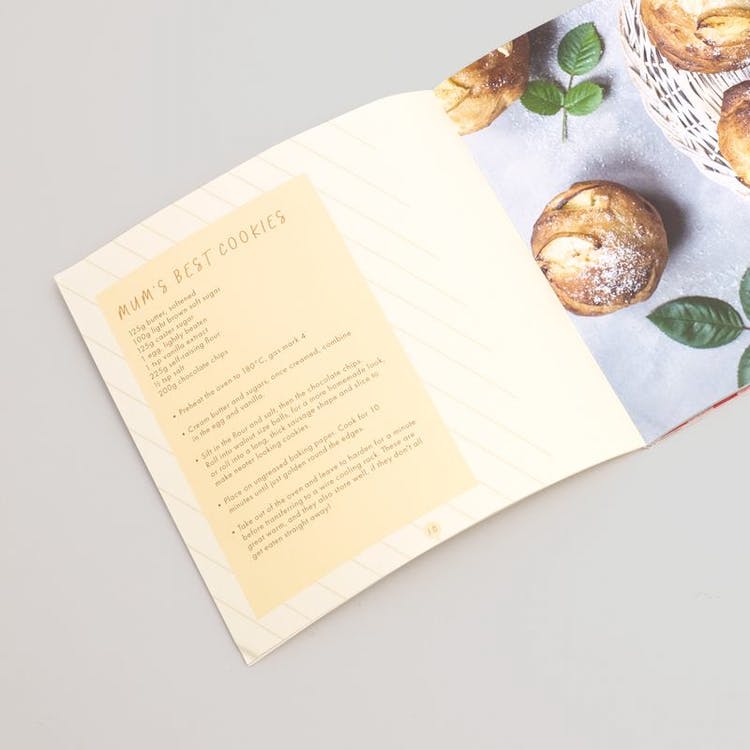 recipe photo book