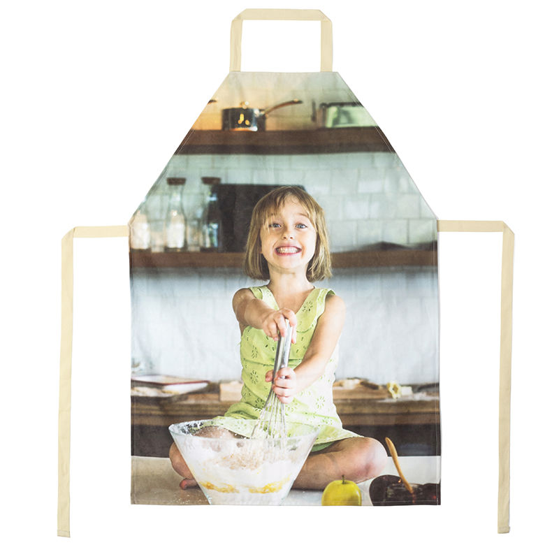 Custom apron featuring grandchild