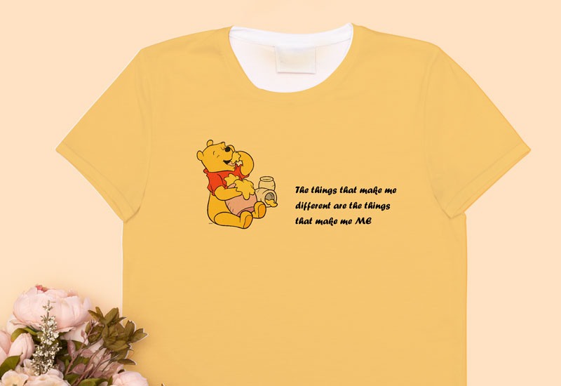 Winnie the pooh custom T-shirt