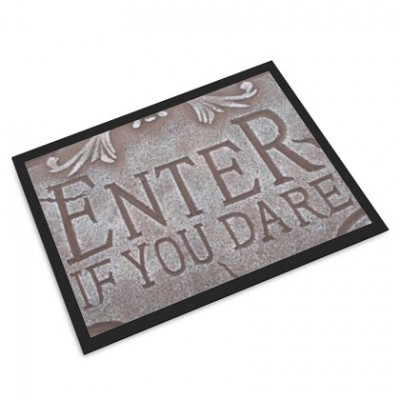 Halloween custom door mat