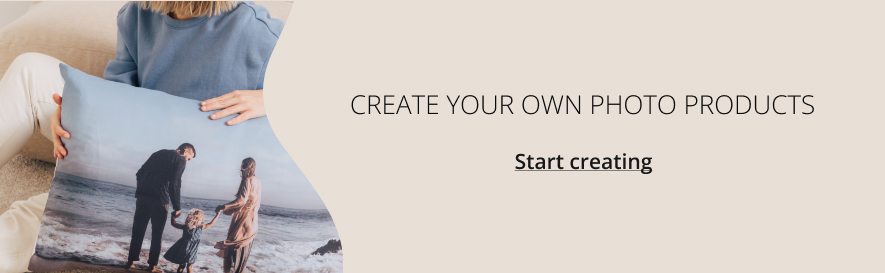 Start creating your own photo products