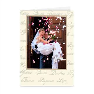 wedding personalised card