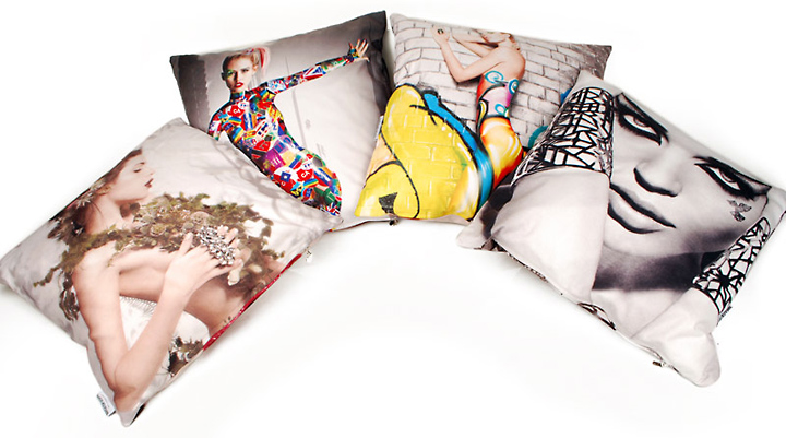 custom photo printed cushion covers