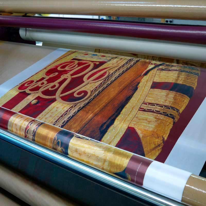 Custom Printed Satin Fabric Bags Of Love