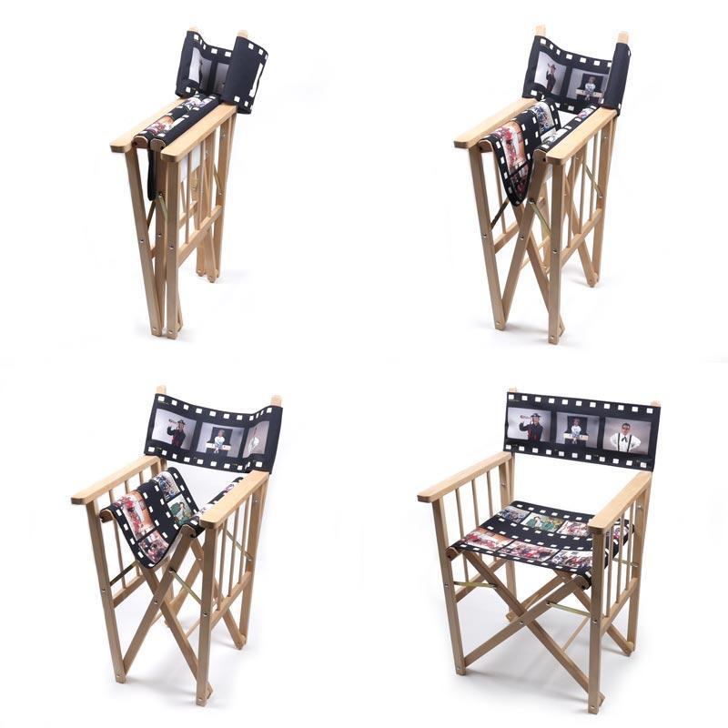 Personalised Directors Chair. Custom Print Directors Chairs Bags of Love