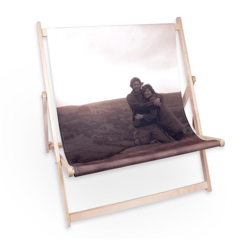Personalised Double Deckchair. Wideboy Deckchair UK