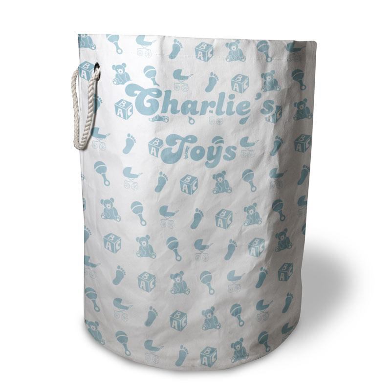 Custom Laundry Bag or Toy Bag. Big Home Storage Bag Bags Of Love